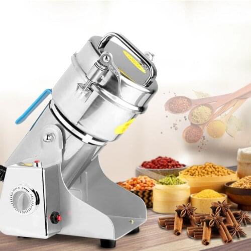 250g Stainless Steel Grain Mill Grinder Home Kitchen Appliances Electric Food Processor Grinding Machine Medicine Fine Blender