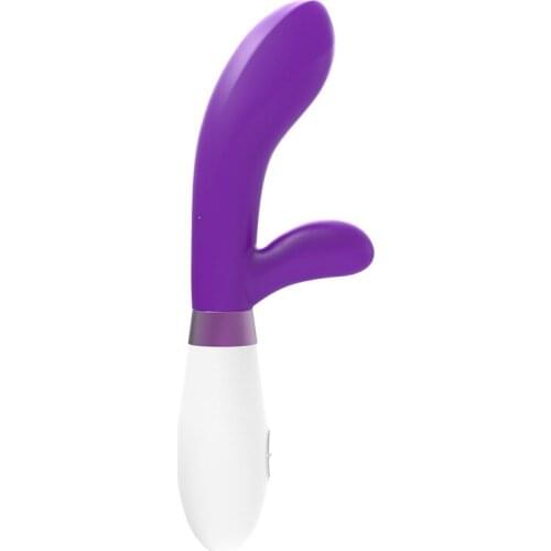 10 Modes G Spot Dildo Rabbit Vibrator for Women Dual Vibration Silicone Waterproof Vaginal Clitoris Anal Massager Sex Toys