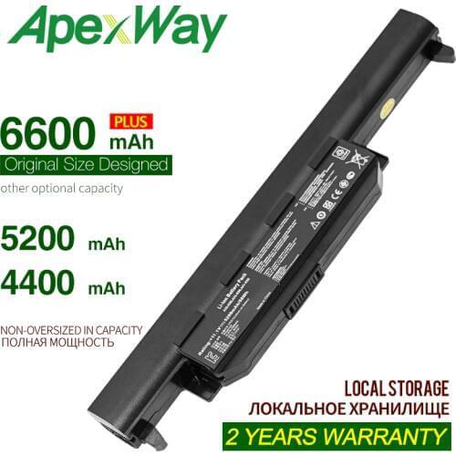 ApexWay Laptop Battery for Asus A32-K55 X55U X55C X55A X55V X55VDX75V X75VD X45VD X45V X45U X45C X45A U57VM U57A U57V U57VD