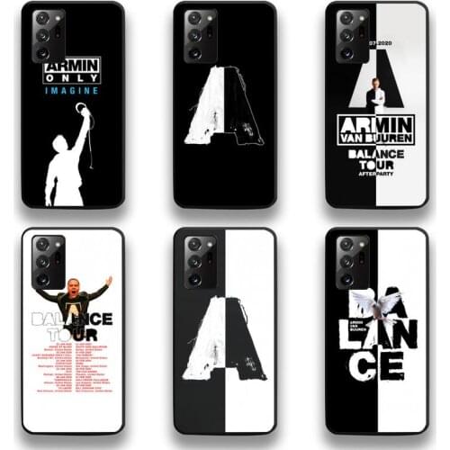 Armin van Buuren Phone Case For Samsung Galaxy Note20 ultra 7 8 9 10 Plus lite M51 M21 M31 J8 2018 Prime