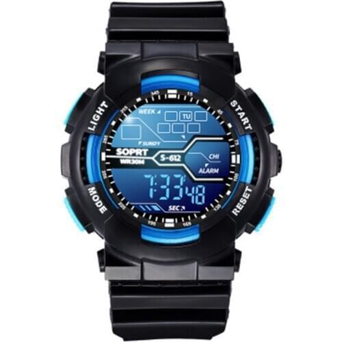 New Fashion Waterproof 30M LED Watch Boys Girls Digital Sport Watches Digital Wristwatch