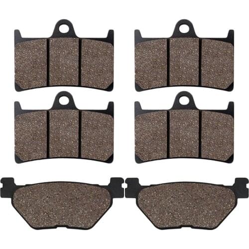 Brake Disks Front and Rear Brake Pads for Yamaha TDM900 2002-2015 FJR1300 N/P XV1700 Road Star XV1900 Roadliner /Strat 2006-2014