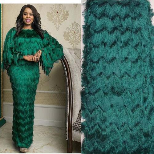 2019 high quality lace fabric dress nigerian textile african lace fabric high quality african lace fabric Free shipping 100