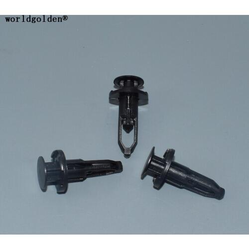 Worldgolden 100pcs Rear Bumper Cover Push-Type Retainer for Toyota#52161-16010,52161-02020,52161-44010-O,52161-0K040,52161-02030