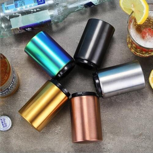 Kitchen Stainless Steel Bottle Opener Beer Opener Automatic Magnetic Beer Openers Bar Wine Opener Tool destapadores de cerveza