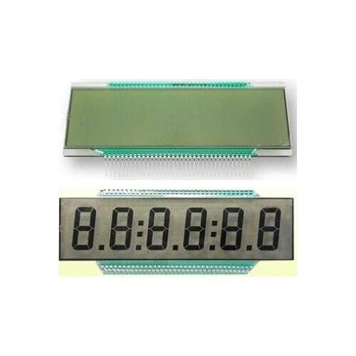 Maithoga 70PIN TN Positive 6-Digits Segment LCD Panel 5V (No Backlight) Tanker Display