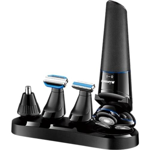 MARSKE Multifunctional Hair ClipperMen Multifunctional Trimmer Rechargeable Mens Trimmer Beard Nose Ear Facial Hair Body