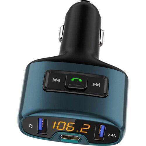 MP3 Audio Handsfree Bluetooth Audio Car LED Display Transmitter