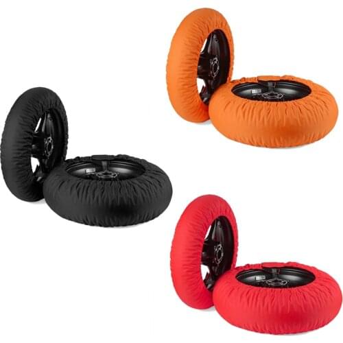 New Universal NO-Digital 120/180 120/190 120/200 Front and Rear Motorcycle Tyre Warmer Tire Warmer Thermo Bike Blankets