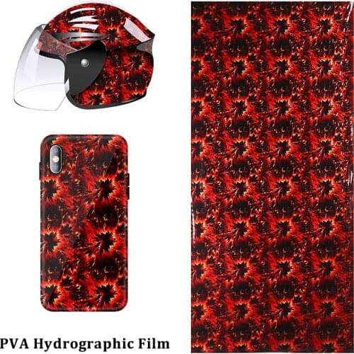 1pc Water Transfer Hydrodipping Film PVA Water Transfer Printing Films Motorbike Helmet Decor 50x100cm