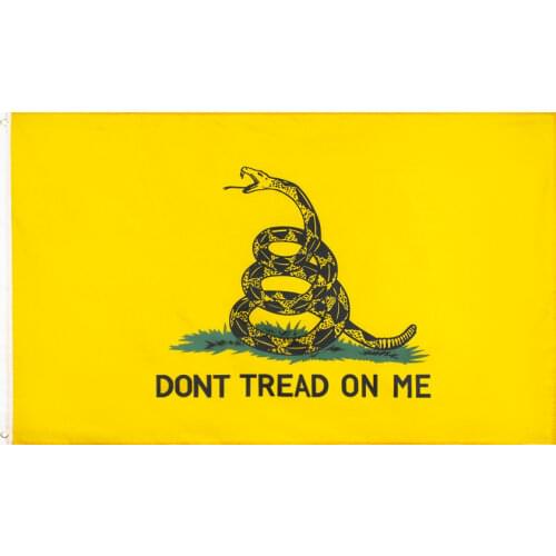 Dont tread on me Tea Party Rattle Snake gadsden flag