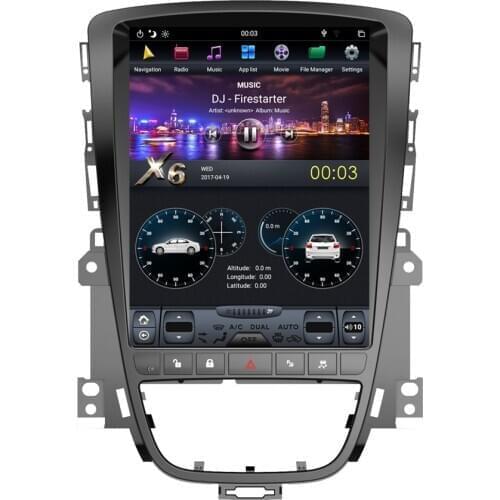 PX6 Car Bluetooth Screen Android 9 GPS Navi Multimedia For Opel Astra J Buick Excelle XT 10.4" Tesla Style Stereo DSP Head Unit