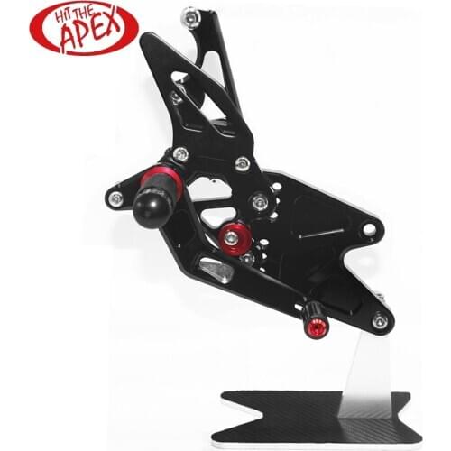 For YAMAHA MT03 MT25 2015 2016 2017 2018 Non-US model CNC Adjustable Rider Rear Footrest MT25 MT03 2015-2018 Foot Pegs Rearsets