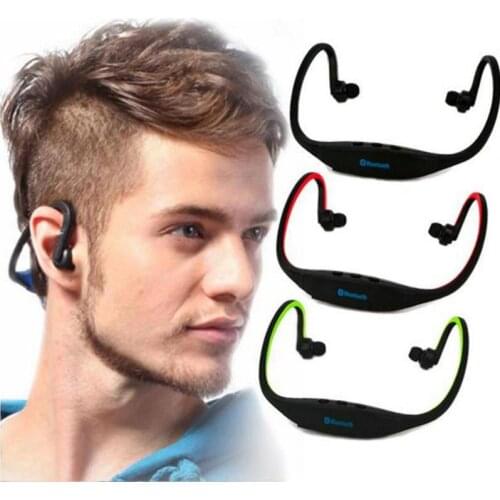 S9 Wireless Headphone Sport Bluetooth Earphone Support TF/SD Card FM True Cordless Earbuds Handsfree Headset with Mic For IPhone