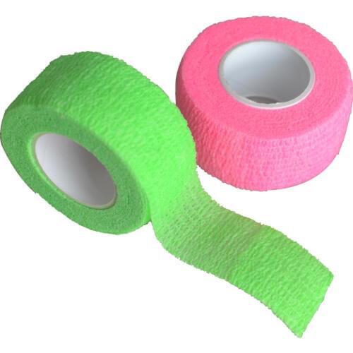 4Pcs/Lot Self Adhesive Elastic Bandage Guaze Rolls Adherent Tape Cohesive Security Protection Wrap Sports Finger Protector