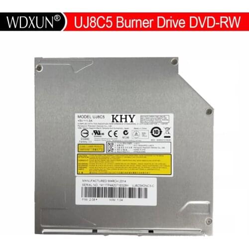 ALL NEW 12.7mm SATA Slot Load Laptop Internal DVD R/RW RAM Burner Drive UJ8C5 SATA Slot Load BurnerDrive replace