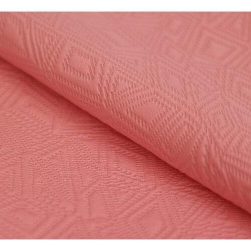 Customized high-grade diamond lattice jacquard dress diy skirt lace brocade brocade cheongsam stiff embossed cotton fabric