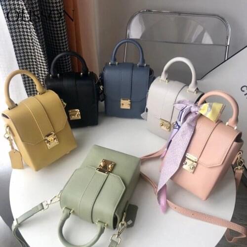 OUSSON 2021 New Design Small Mini Bag Exquisite Female Leather Crossbody Phone Bag Fashion Phone Bag For Woman