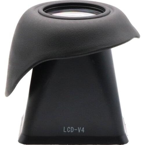 LCD V4 Magnifier Hood 2.8x Magnification Viewfinder Extender Magnetic For Sony NEX3 /NEX 5 etc