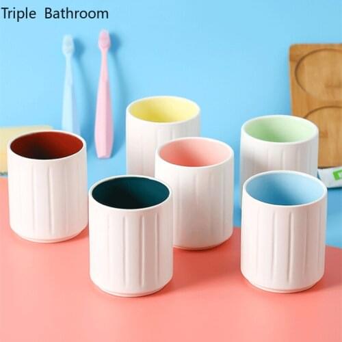 Modern Mouthwash Cup Set Ceramics Couples Gargle Cup Household Toothbrush Storage Holders Tray Bathroom Tooth Mug Supplies