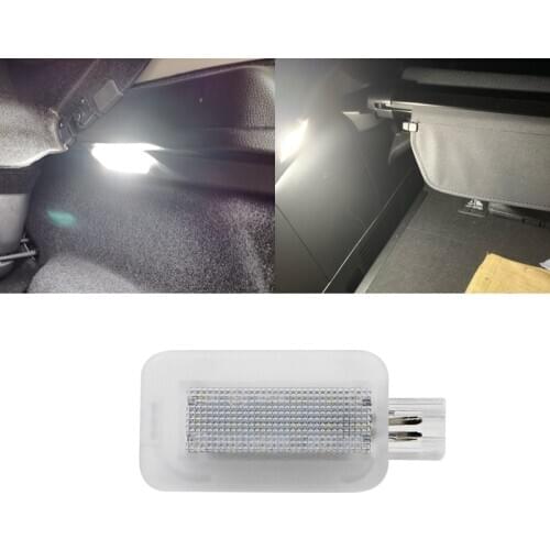 1x 18SMD T10 W5S Led Trunk Luggage Compartment Interior Light For Acura ILX TSX RSX TL TLX For Honda Civic 3D 4D 5D
