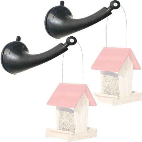 2/PK Glass Window Hanger For Bird Feeder Bird Feeder Hook - No Bird Feeder