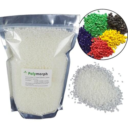 250g PCL+5 Color kits Instamorph Plastimake Shape Shifter Thing Polymorph Moldable Plastic Thermoplastic for Hobbyist Mould