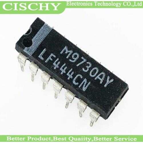 5pcs/lot LF444CN LF444 DIP-14 In Stock