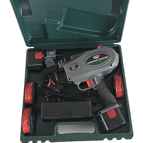 Automatic Cordless Rechargeable Lithium Battery Electric Rebar Tying Machine Tool Set For Building Project Rebar Tier