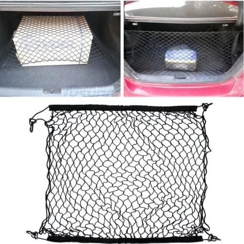Car Luggage Net Bag Elastic Luggage Net Elastic Rope Luggage Net Cover Trunk Sundries Fixed Net Car Storage And Sorting