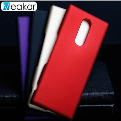 Matte Plastic Coque Cover 6.5For Sony Xperia 1 Case For Sony Xperia 1 II Ii 2 XZ4 J8110 J8170 J9110 Phone Back Coque Cover Case