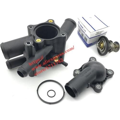 Engine Thermostat for Chery A3 M11 Tiggo 3 Arrizo 5 7 Thermostat cover E4G16-13060301/E4G16-1306050