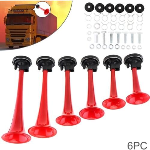 12V 178DB Super Loud Six Trumpet Electronically Controlled Car Air Horn with Compressor for Cars / Trucks /Boats / Motorcycle