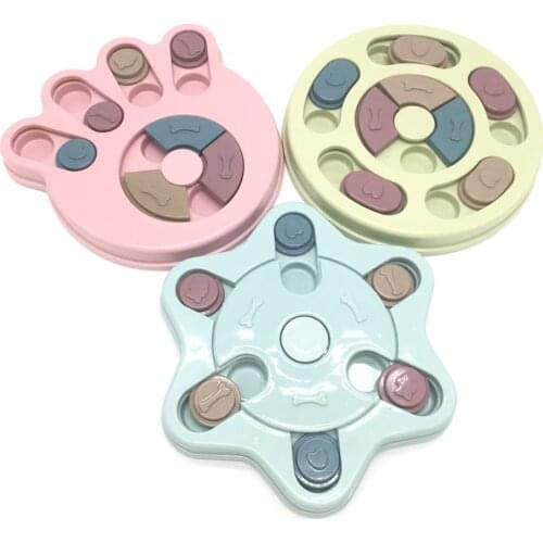 Dog Puzzle Toys Increase IQ Interactive Slow Dispensing Feeding Dog Training Games Feeder For Small Medium Dog Pet Training Toy