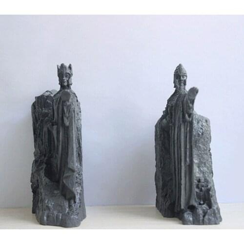 Art Sculptures Retro Book Ends 1 Pair Resin Book Ends for Book Shelves Book Holder Bookends Home Decorative Book Stopper