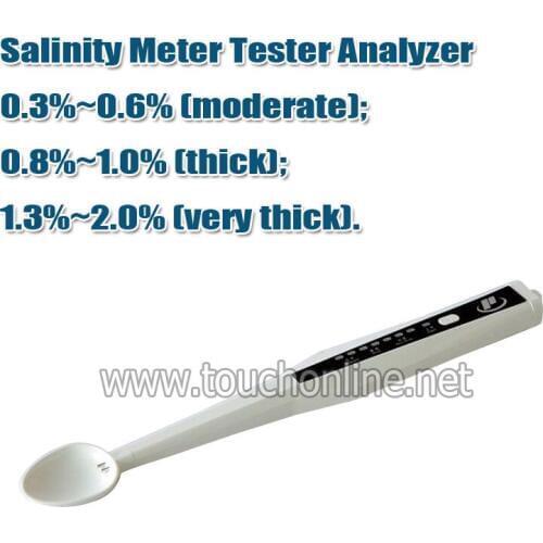Pocket Size Meter Salt Meter Salt Functional Salinity Meter Tester Analyzer Checker For Daily Diet Health Analyzer TS-1227-1