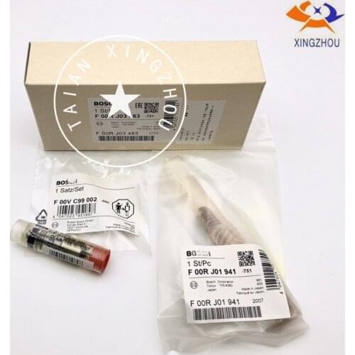 Original bossch common rail injector 0445120122 repair kit bag F00RJ03483