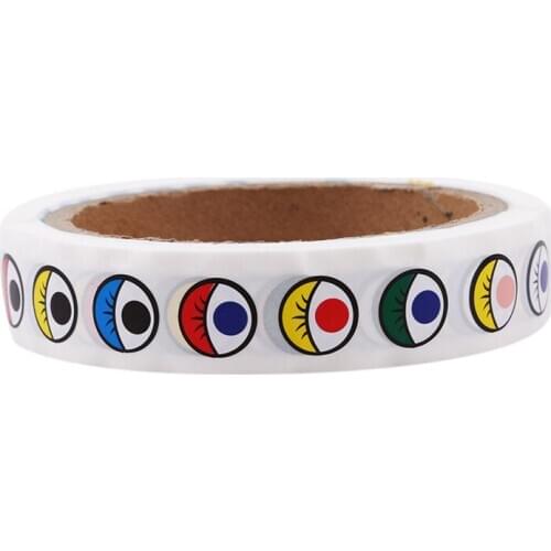 Hot Kids Diy Stickers Animal Eye Nose Mouth Educational Toys For Children Office Sticker On Laptop Birthday Decoration Gifts