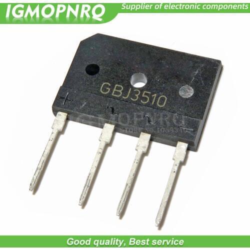 10pcs GBJ3510 ZIP bridge rectifier 35A 1000V new original