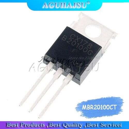 10PCS MBR20100CT MBR20100 TO-220 TO220 20100CT Transistor new original