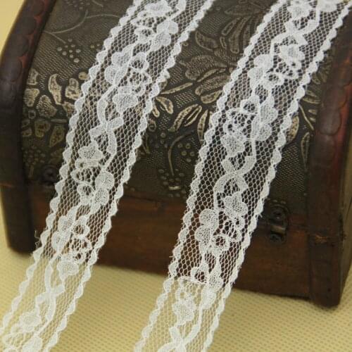 2.5cm Lace For Finishing Hair Accessories Diy Children Bow Family Decoration Ribbon Flowers