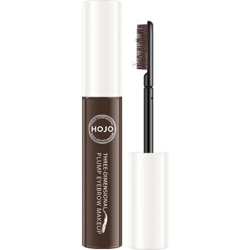 HOJO 3 Colours Professional 3D Eyebrow Long Lasting Waterproof Paste Eye Brow Shadow Makeup Beauty Brow Comstic Tools with Brush
