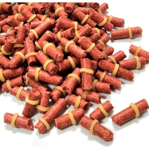 60~70Pcs/bag Smell Grass Carp Baits Coarse Fishing Baits Fishing Lures Fishy Carp 3.5mm Particle Boilie Pellets Hook Up