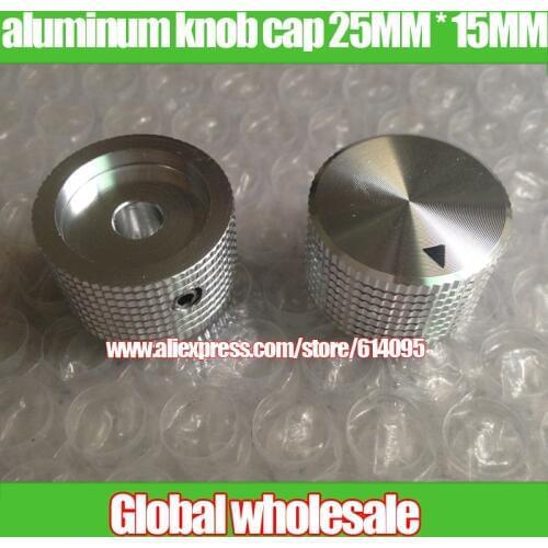 4pcs aluminum knob cap with signs / aperture diameter 6MM 25MM * 15MM rotating cap