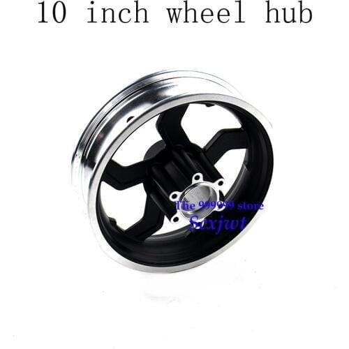 Free Shipping Electric Scooter Hub with High Quality 10 Inch Aluminum Alloy Wheel Rims 10x2 10x2.125 10x2.50 10x2.25 Tires Rims