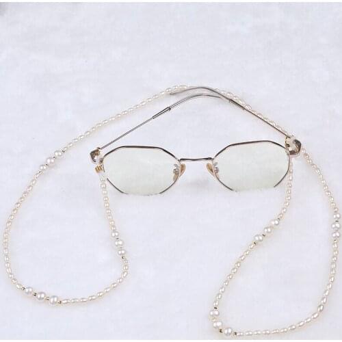 2021 New Fashion Sunglasses Masking Chains For Women Pearl Eyeglasses Chain Lanyard Glass Wholsesale