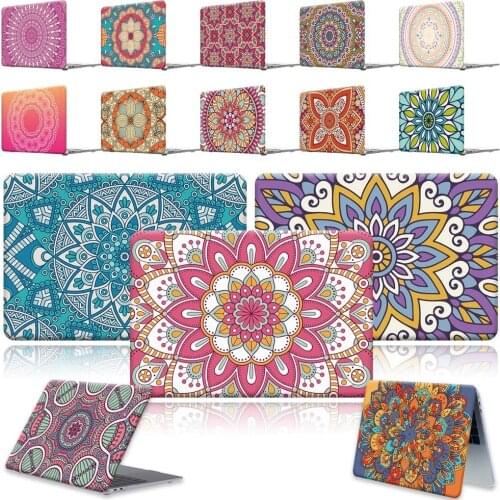 For Apple MACBOOK Air 11"13"/ MACBOOK Air 13"(Touch ID) , 2018 2020 -mandala Laptop Anti-Scratch Hard Shell case cover