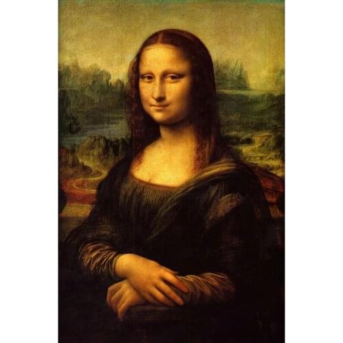 Home Decor Wall Art Canvas Painting Wall Pictures for Living Room Mona Lisa Canvas Prints Wall Painting Posters and Prints