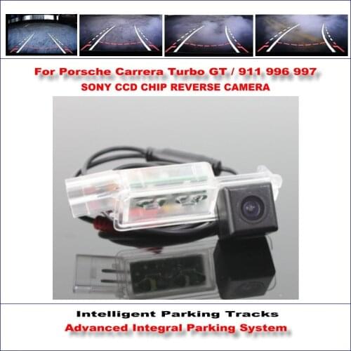Car Revese Camera For Porsche Carrera Turbo GT / 911/996/997 Rear View Parking Dynamic Guidance Tragectory CAM