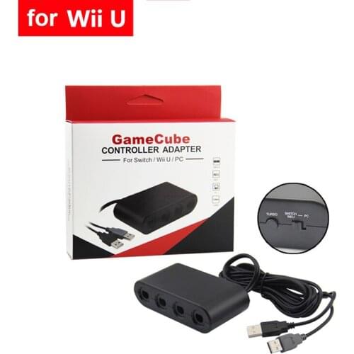 4 Ports Converter for GameCube NGC Controller USB Adapter for Nintend Switch NGC to Wii u PC Star Fighting Game